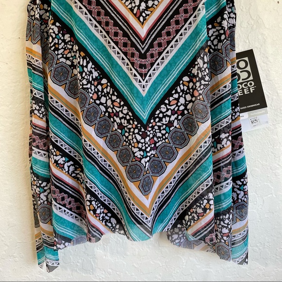 Coco Reef Wild Stripes Current Mesh Layer Tankini - Picture 6 of 16